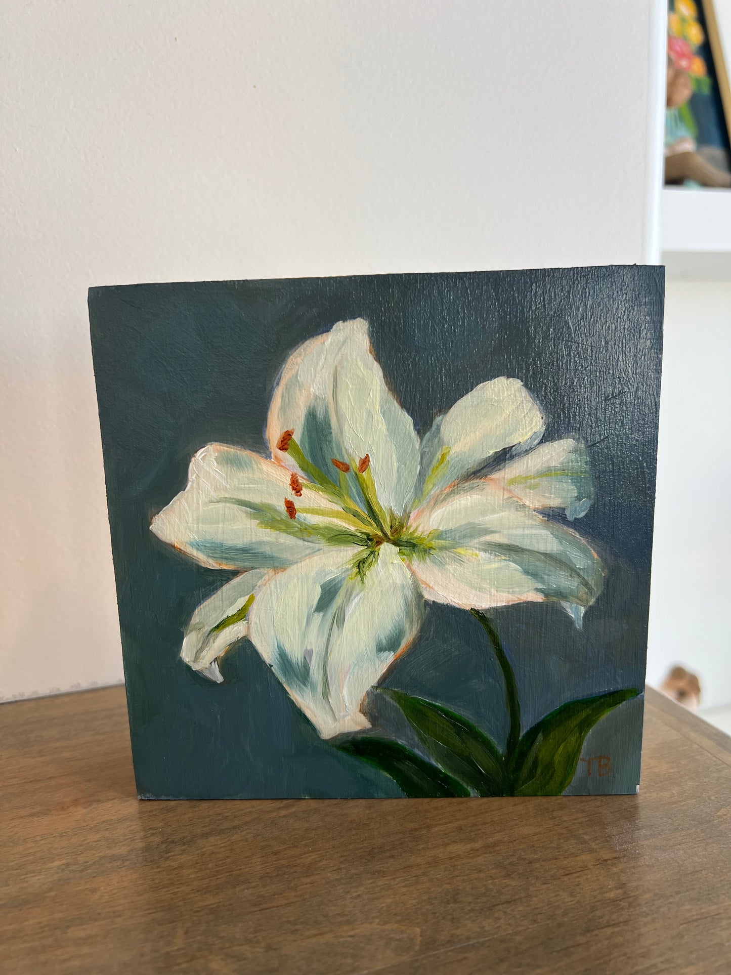Lily in Bloom Original Painting