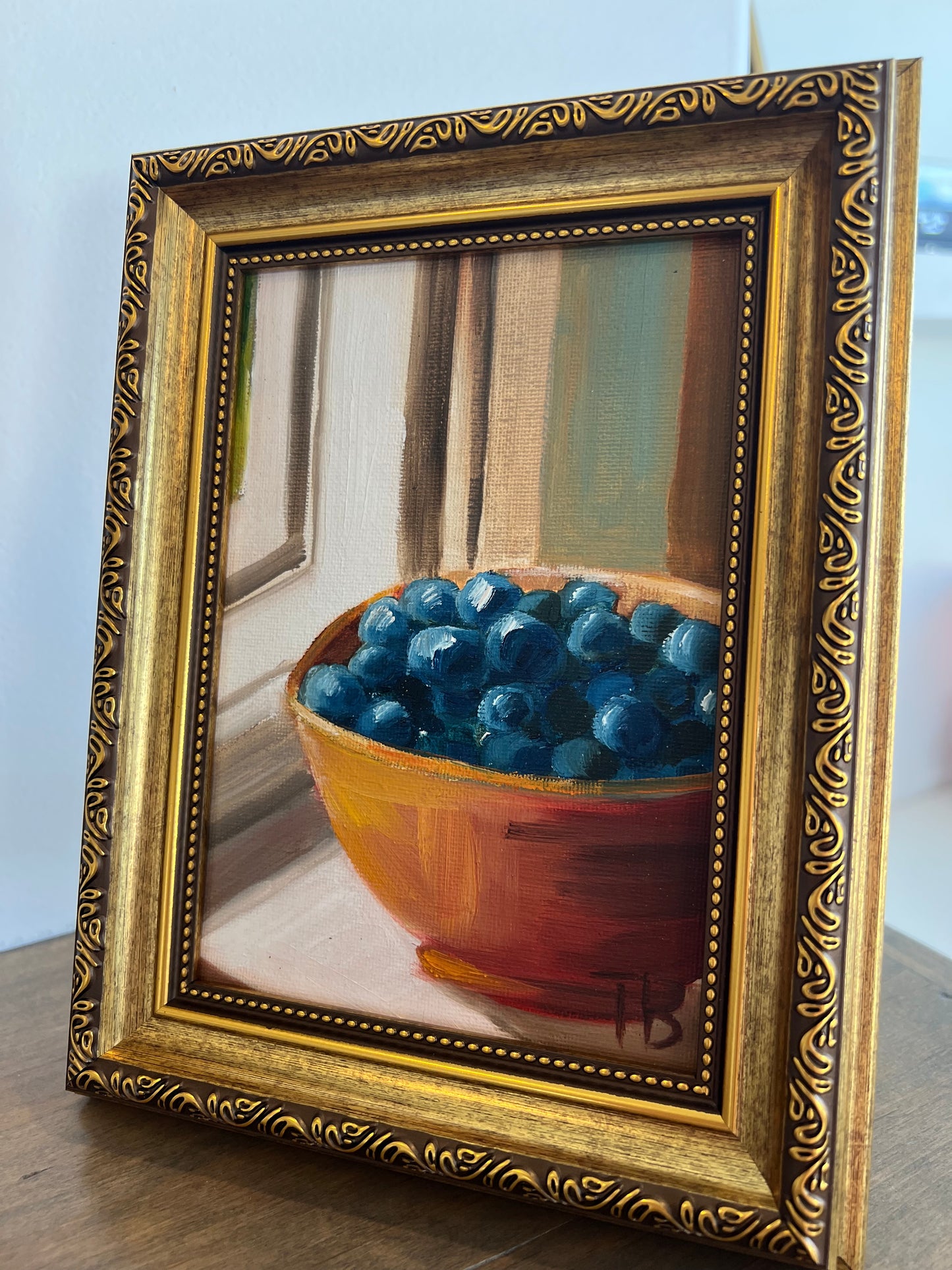 Sweet Blueberries Original Painting