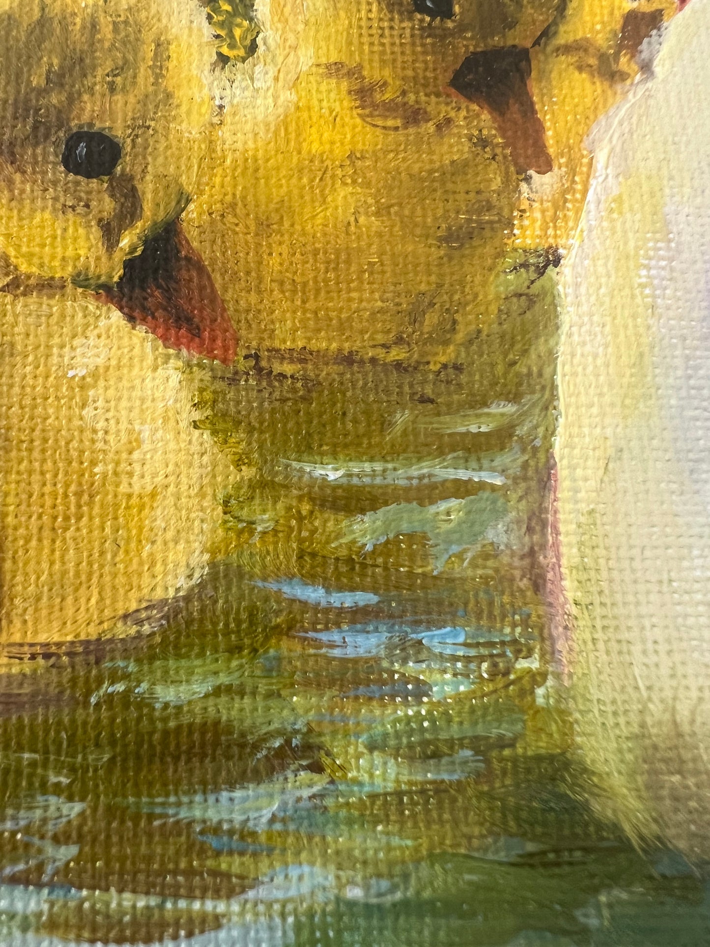 Let Us Gather Together Study - Original Oil Painting