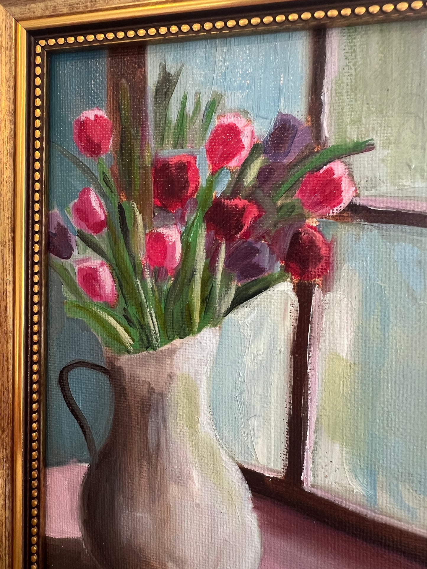 Today's Tulips Original Painting