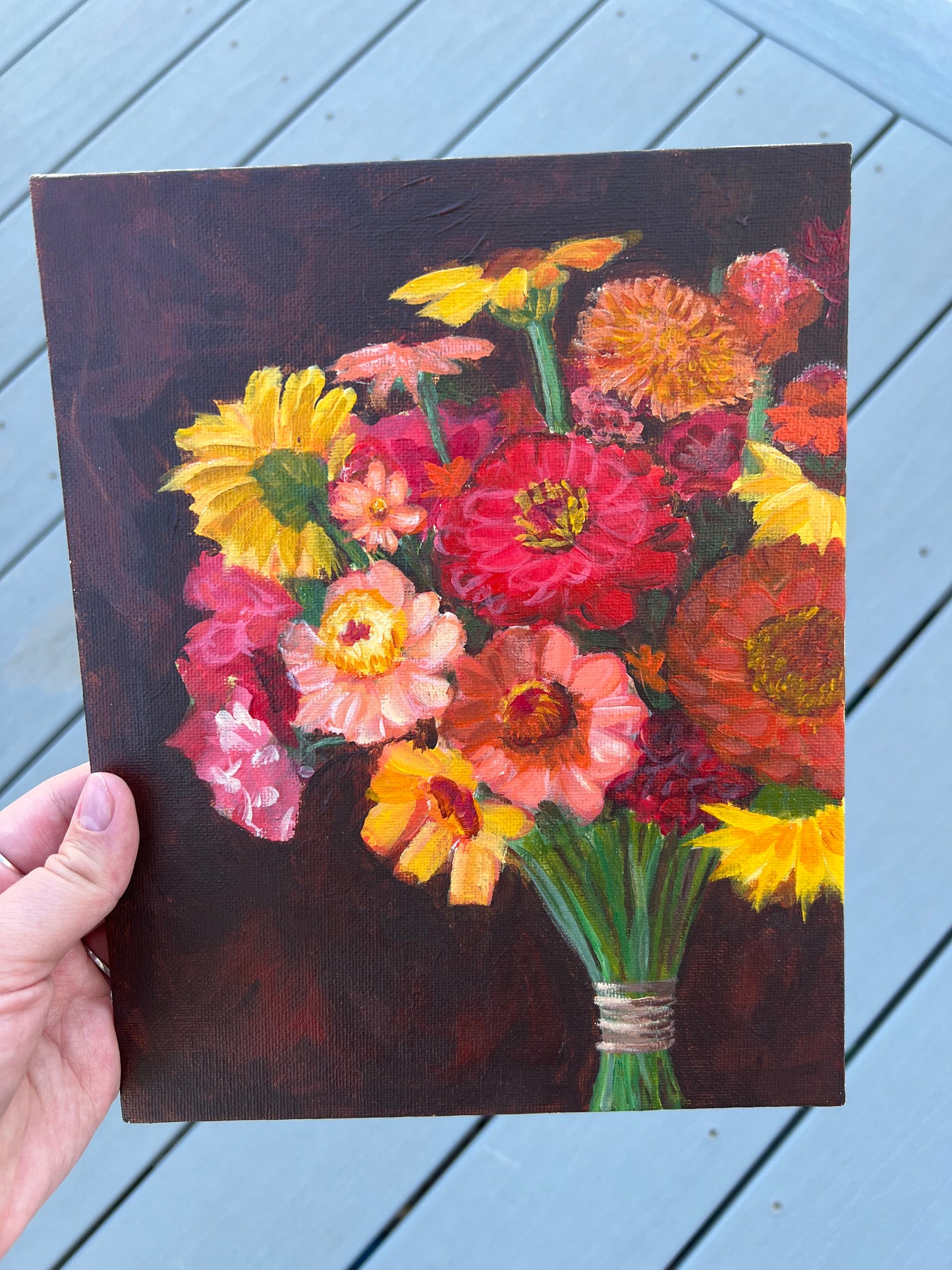 Falling for You - Original Acrylic Painting