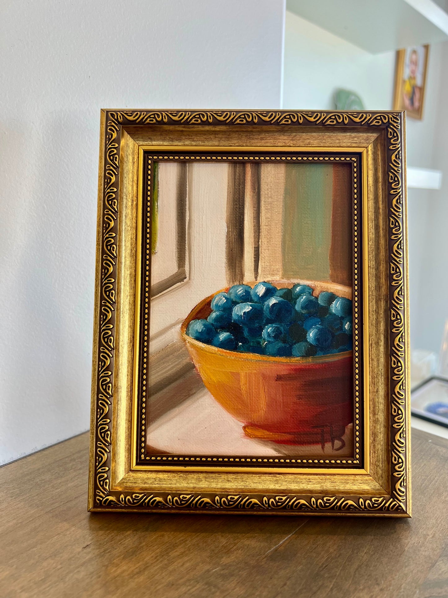Sweet Blueberries Original Painting