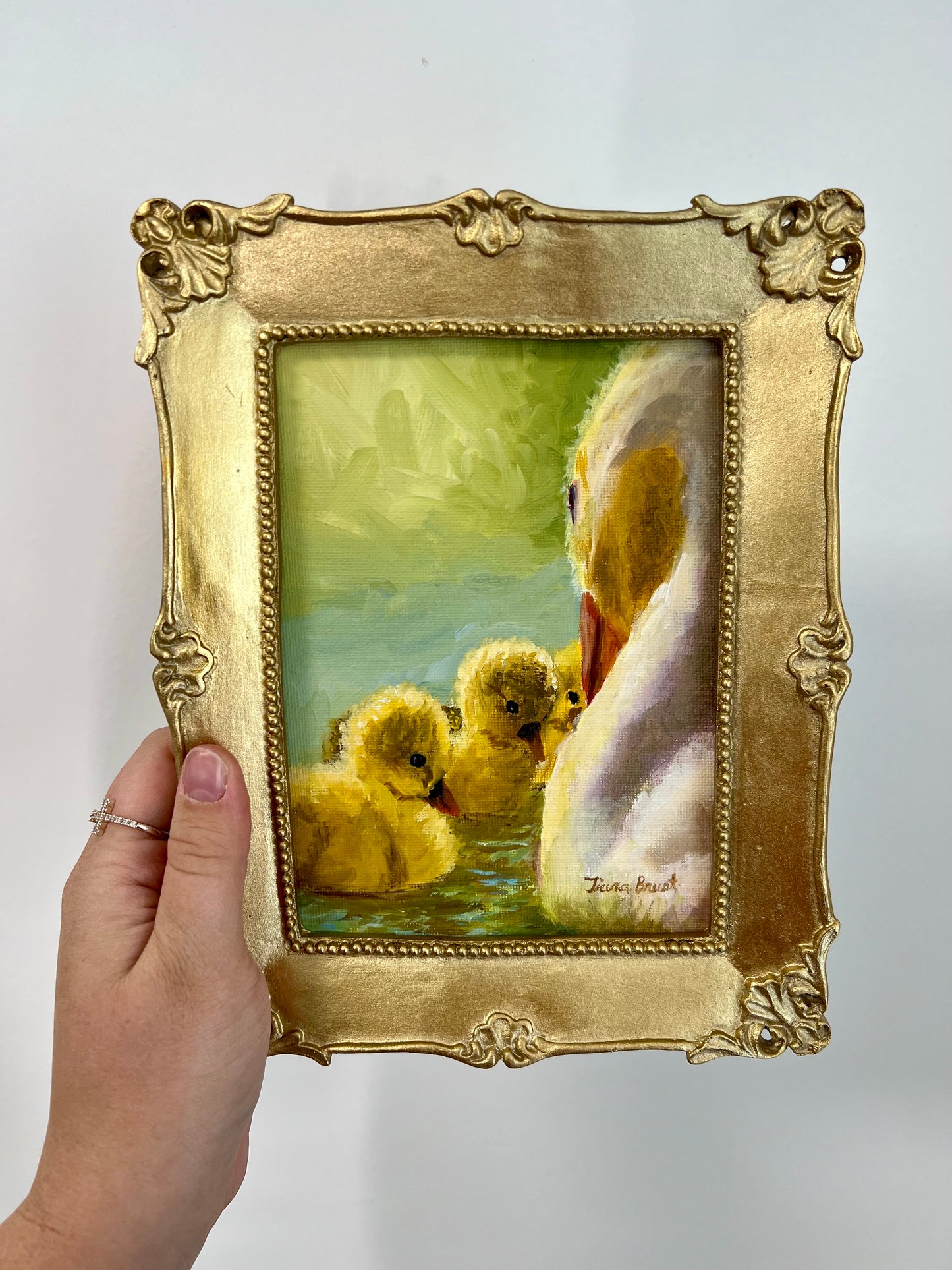 Let Us Gather Together Study - Original Oil Painting