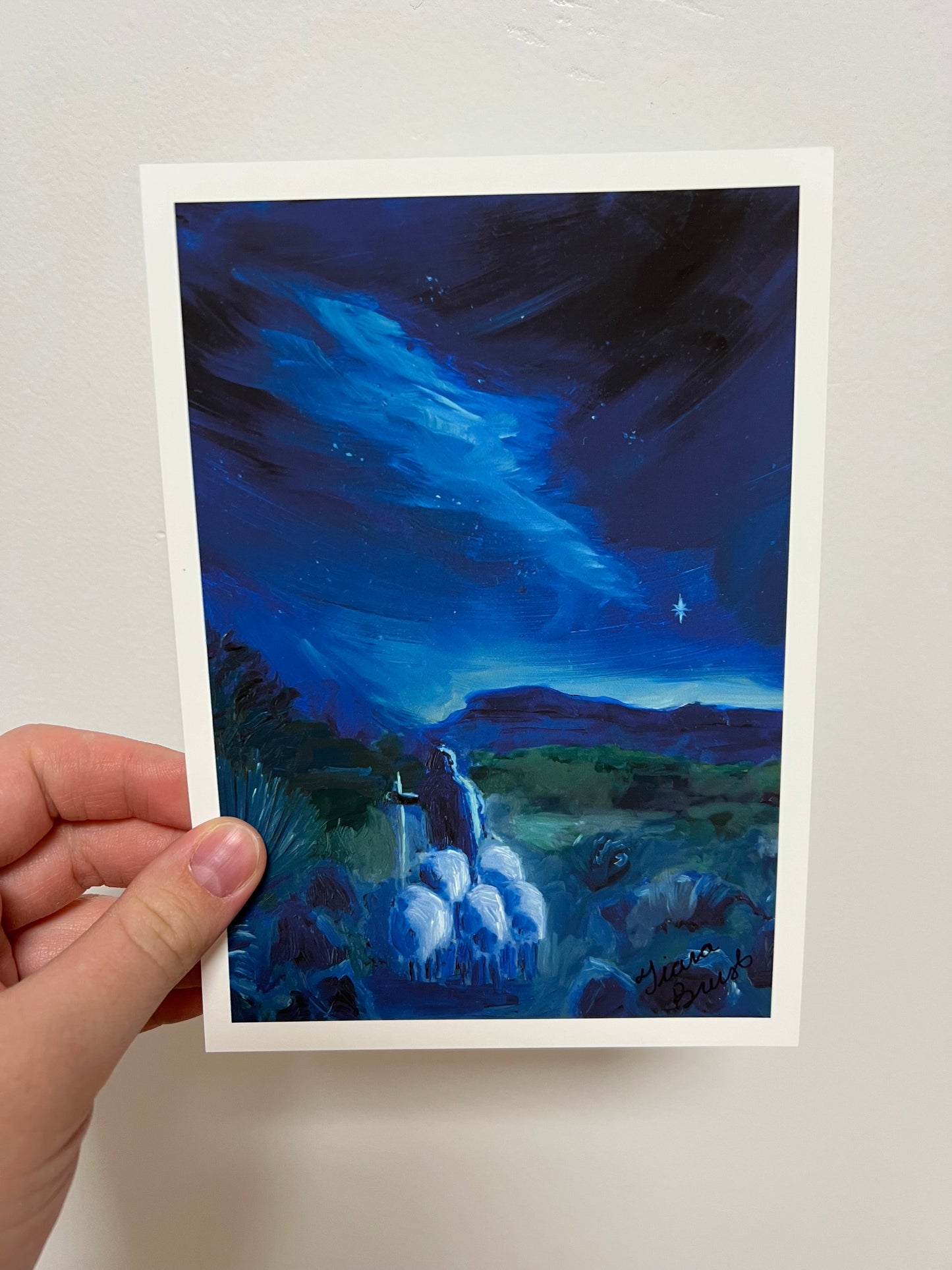 Guided with His Light - Art Print