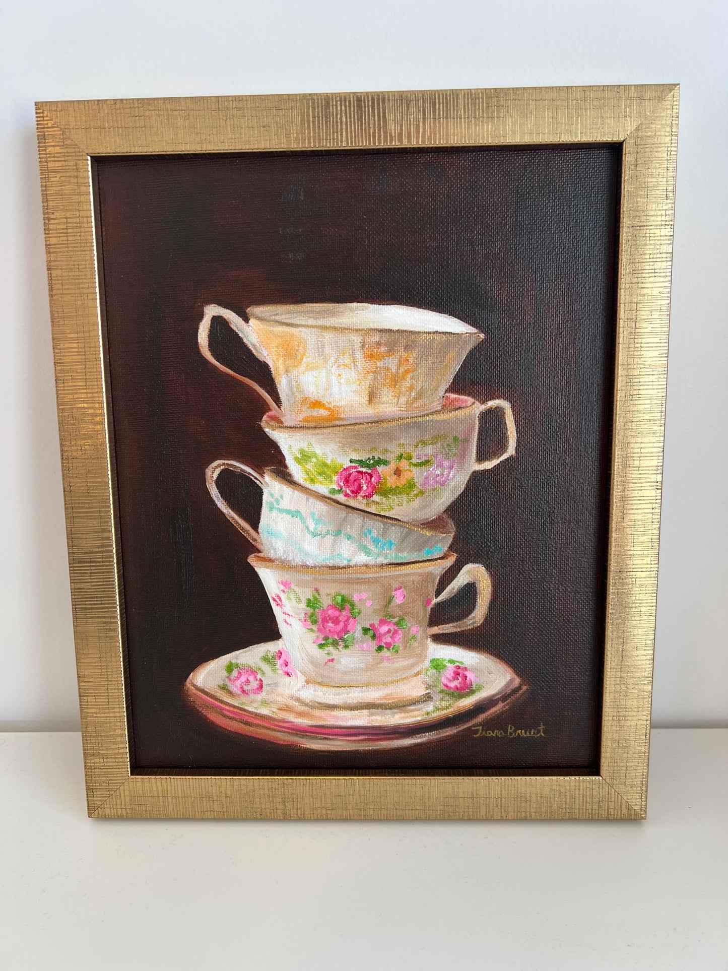 Four for Tea Original Painting