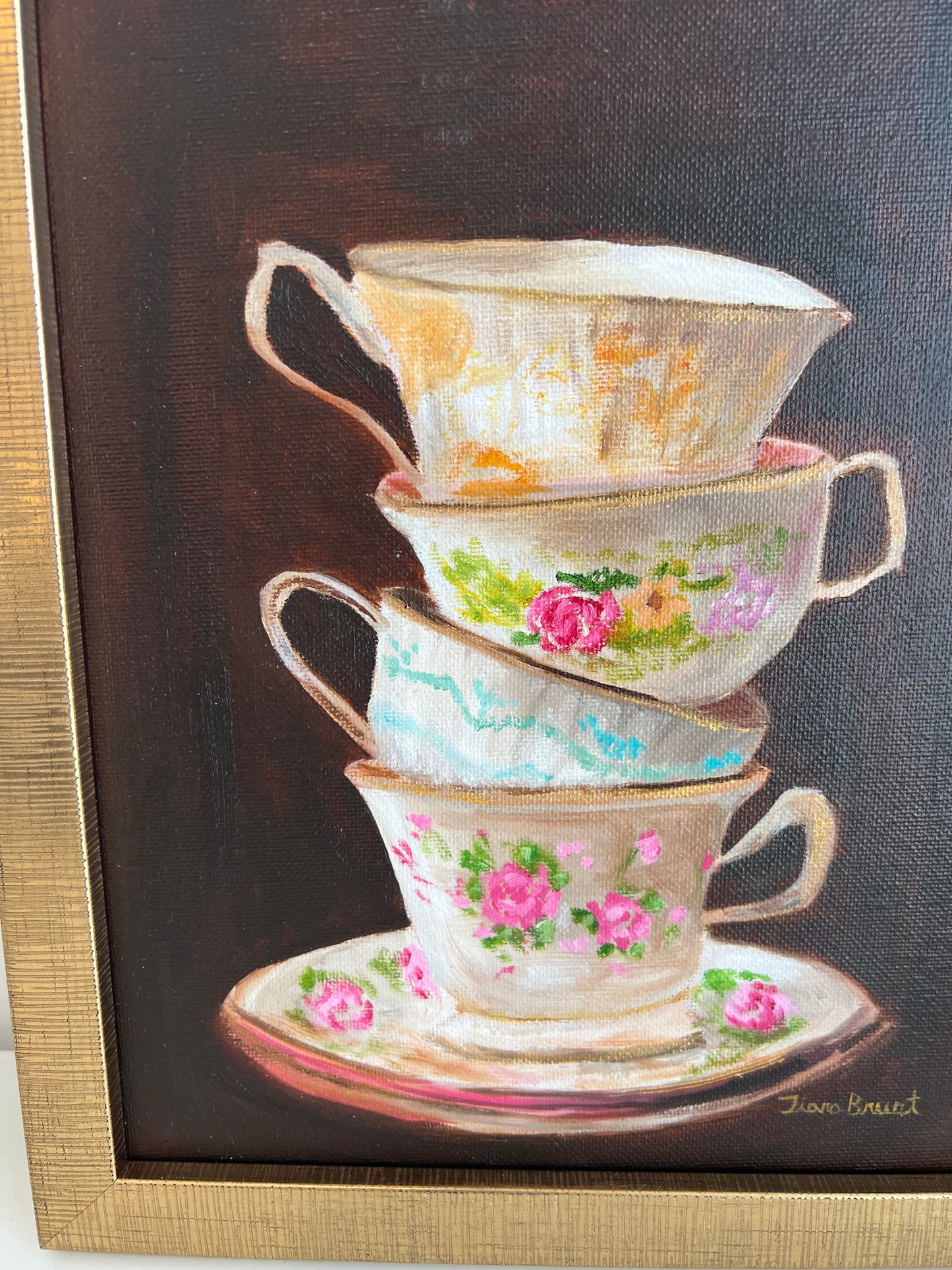Four for Tea Original Painting