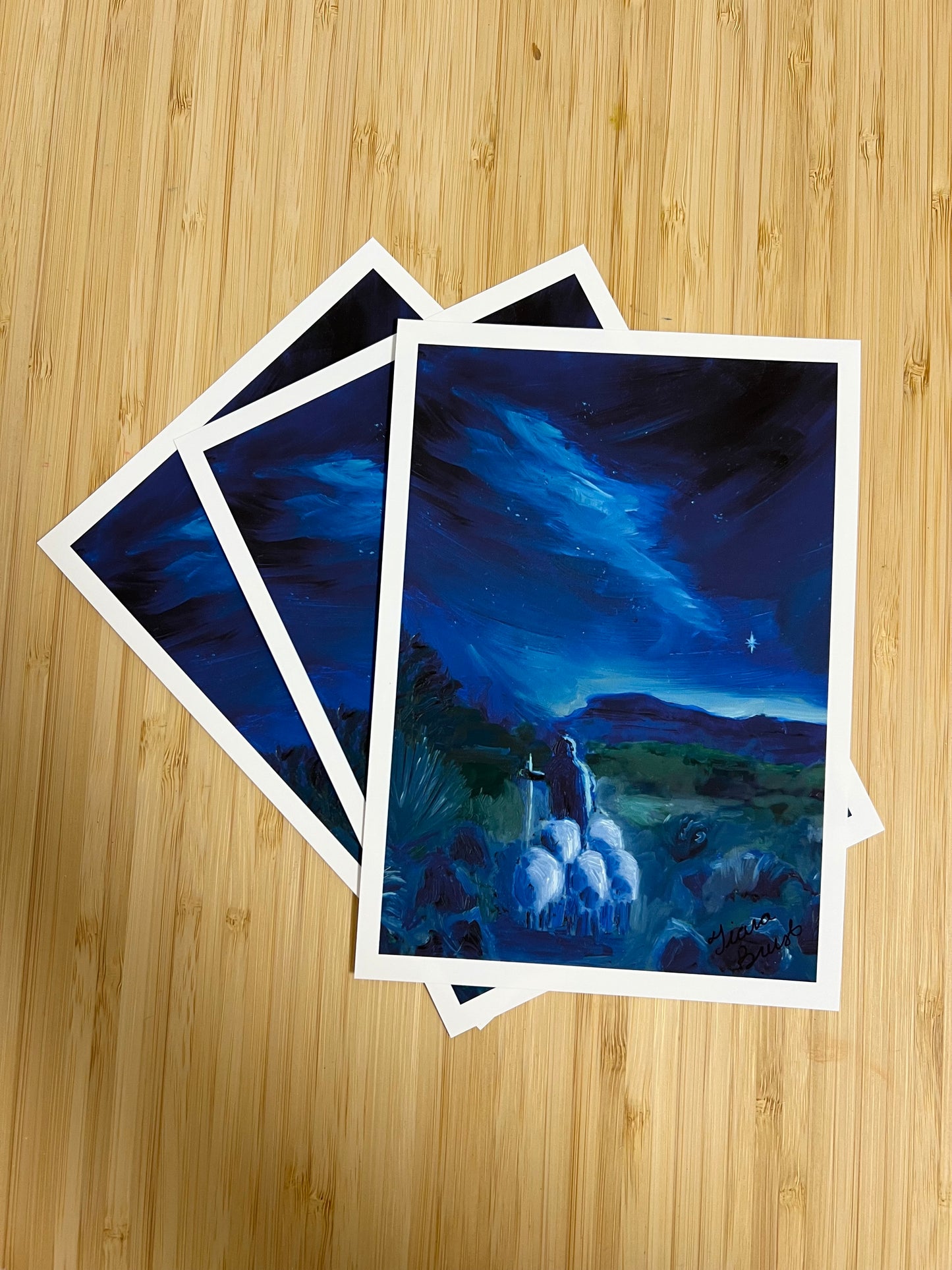 Guided with His Light - Art Print