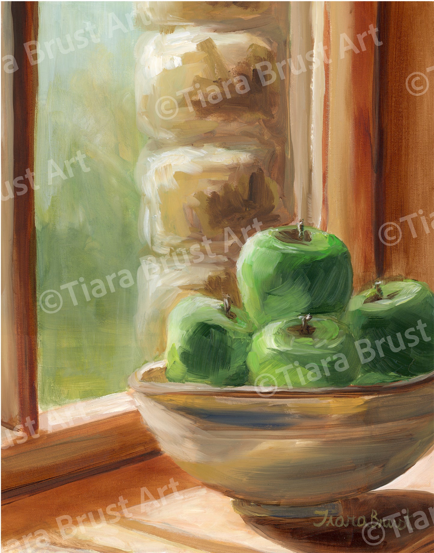 Quiet Kitchen Light Art Print