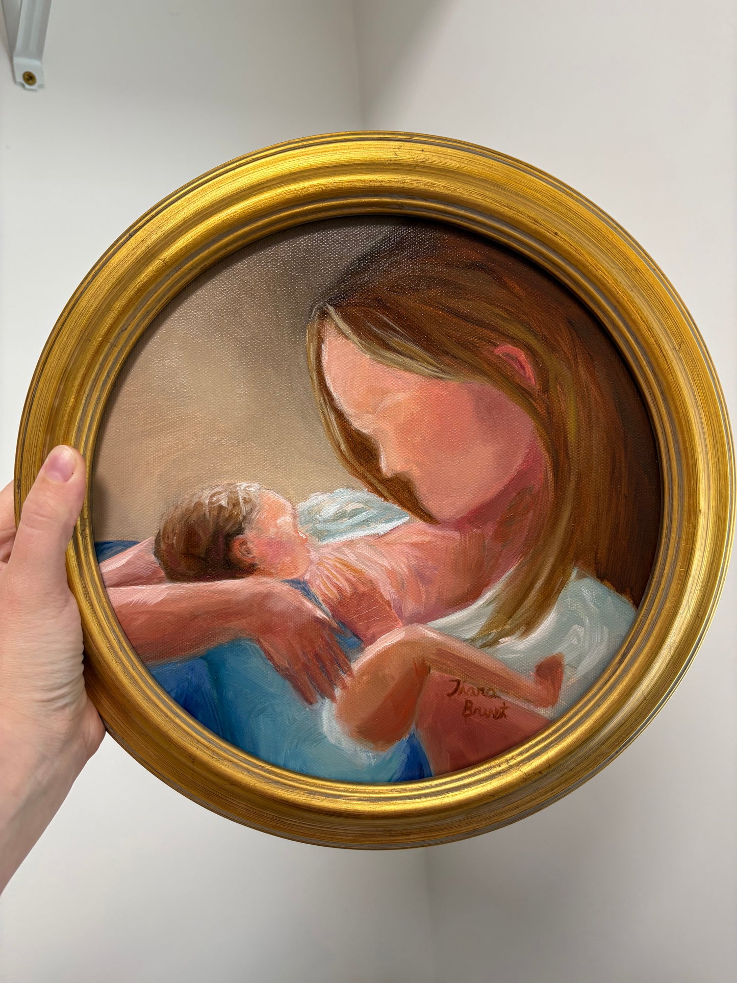 Little Glow Original Painting with Frame