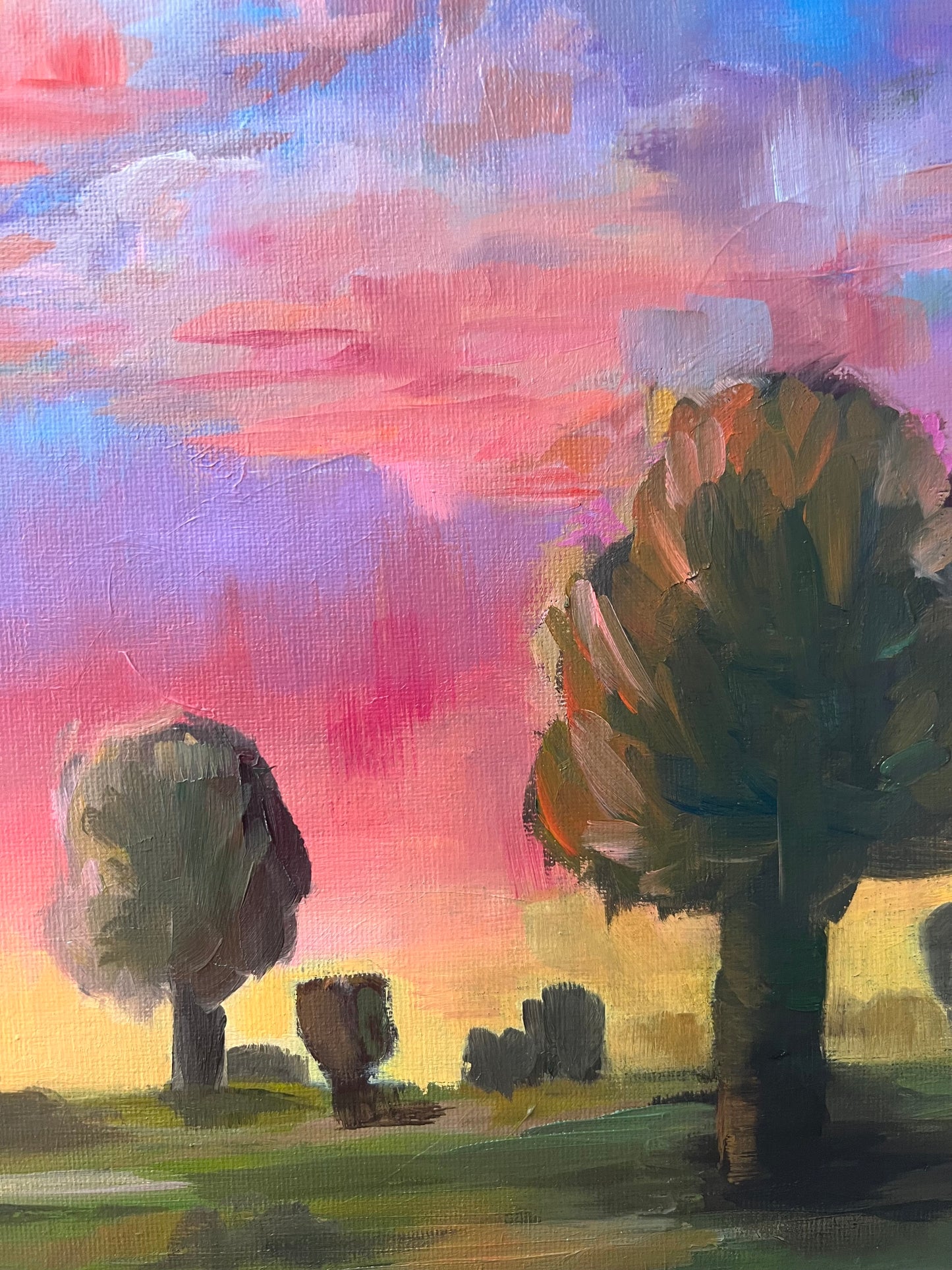 Golden Grove - Original Oil Painting