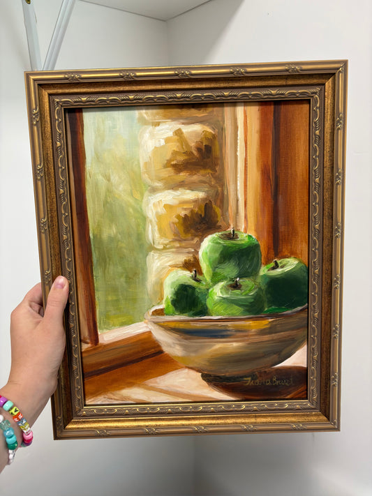 Quiet Kitchen Light Original Painting