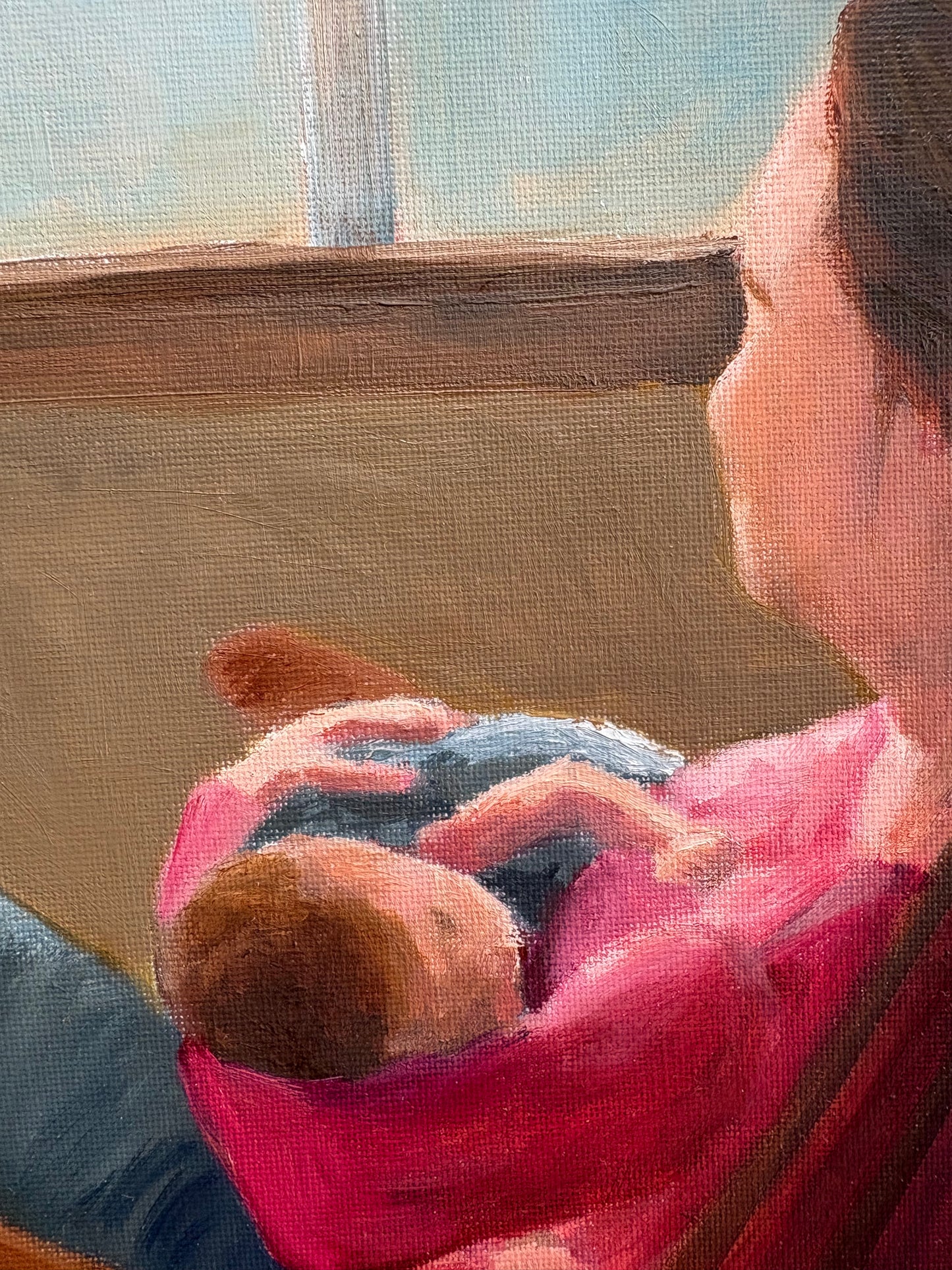 Holding Heaven Original Painting