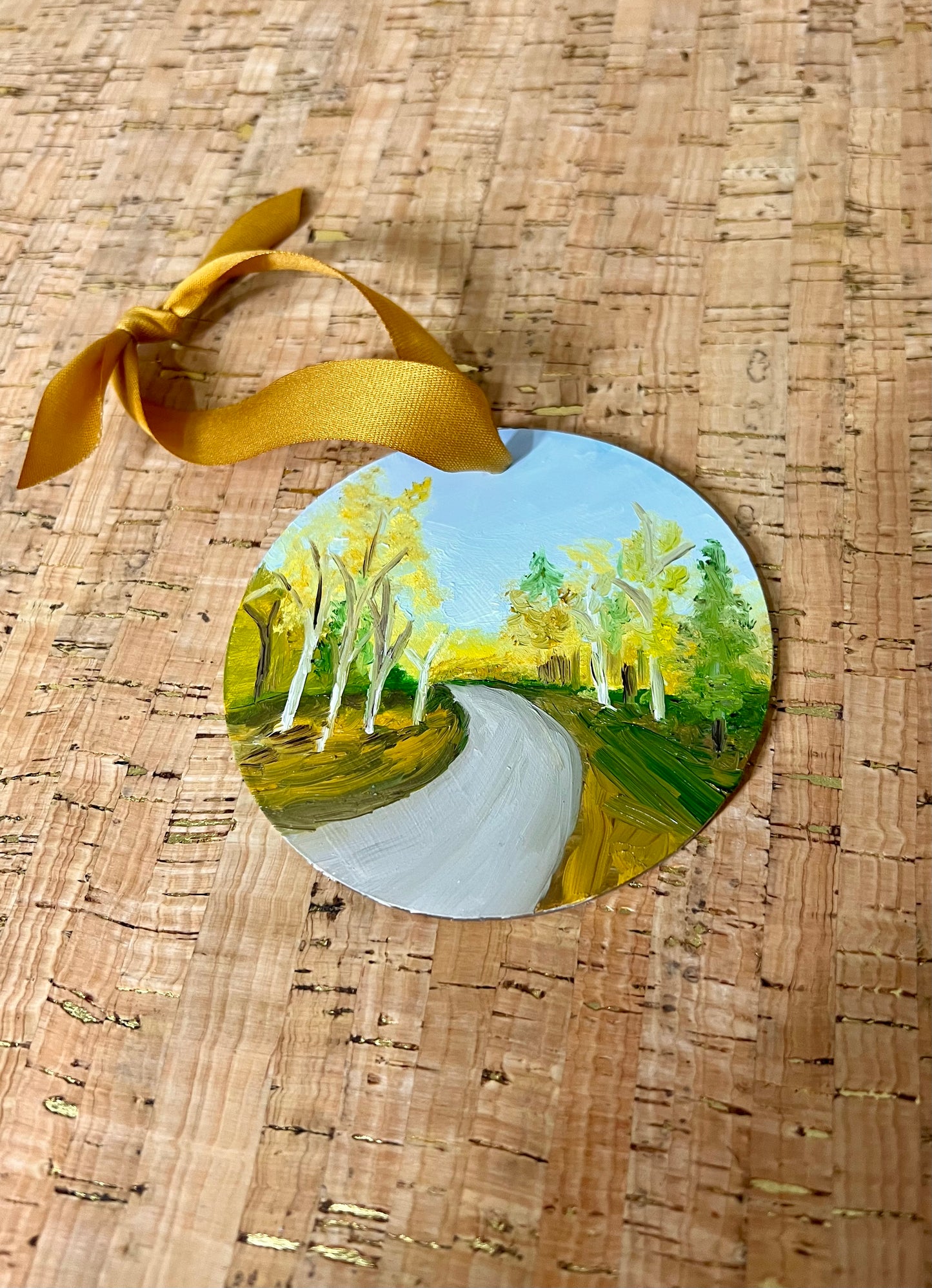 This Little Path Hand-Painted Ornament