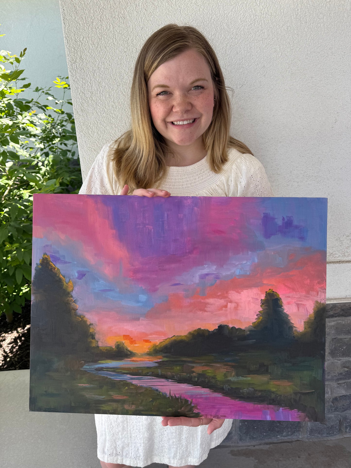 Vibrant Nights - Original Oil Painting