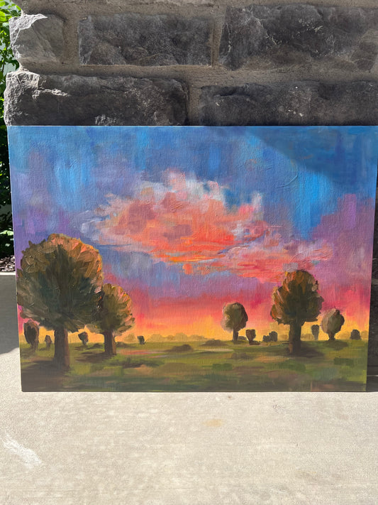 Golden Grove - Original Oil Painting