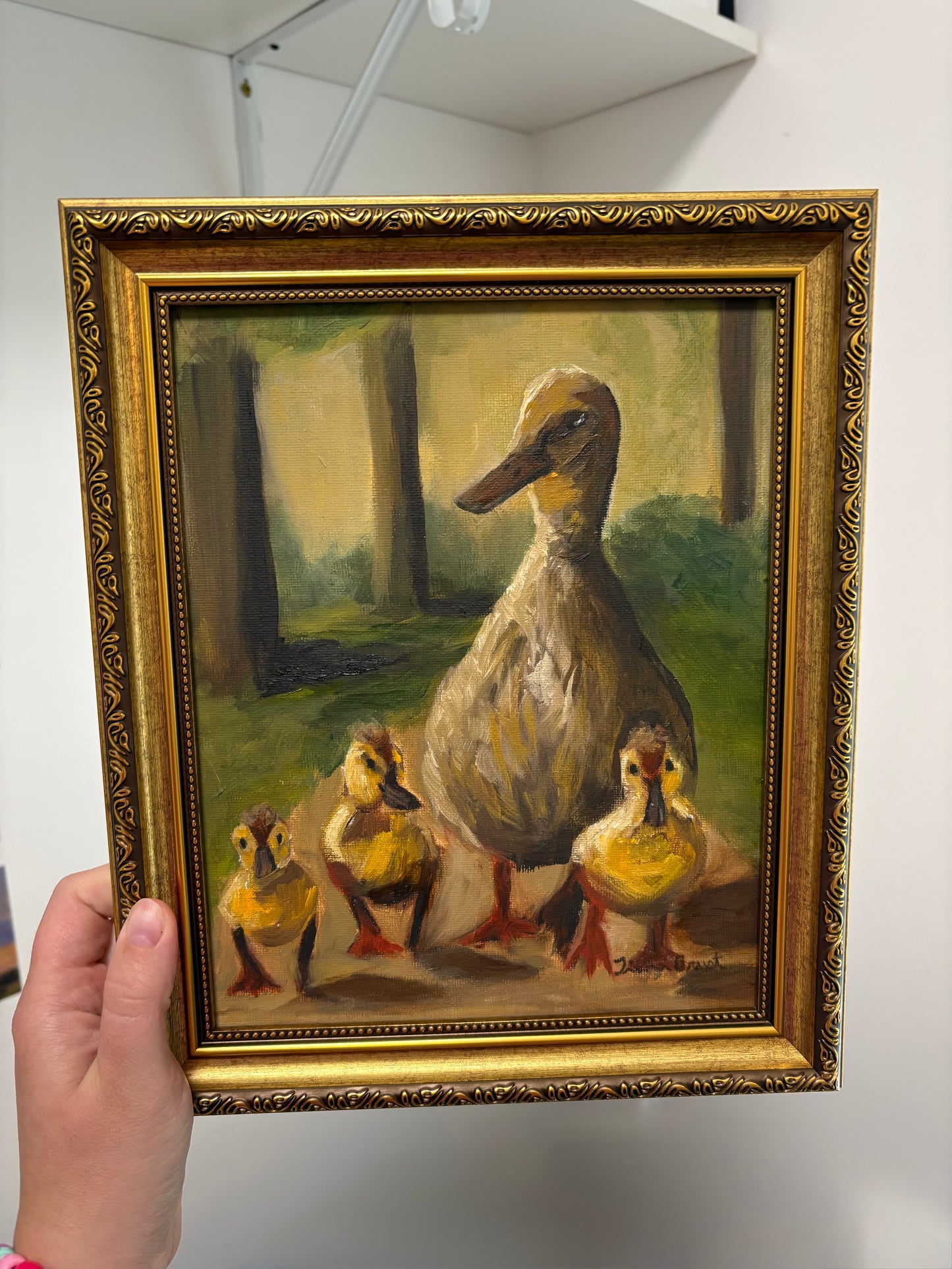 Walking Together Original Painting