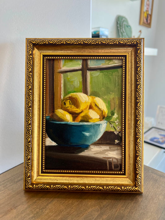 Luscious Lemons Original Painting