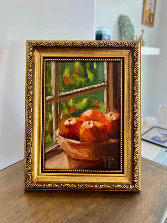Orange Clementines Original Painting
