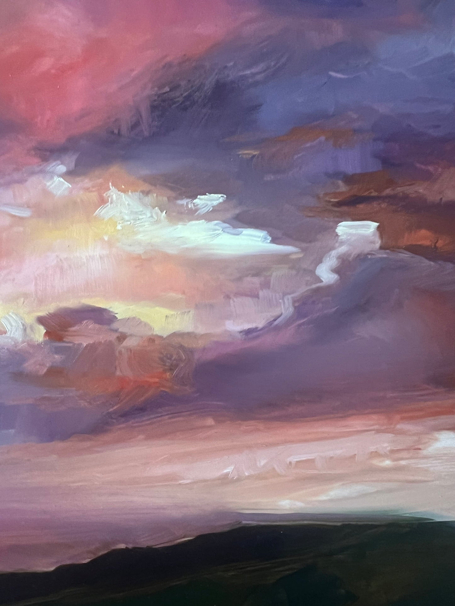 In The Glow, I Found You - Original Oil Painting