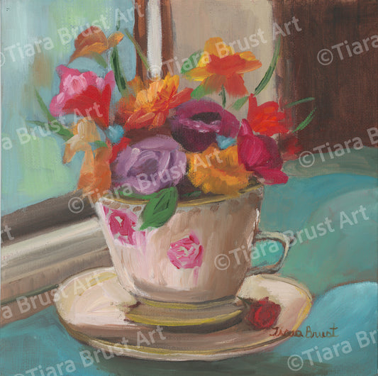 Afternoon Tea Time Art Print
