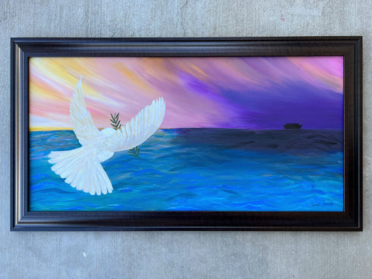 Dawn of Hope Original Acrylic Painting