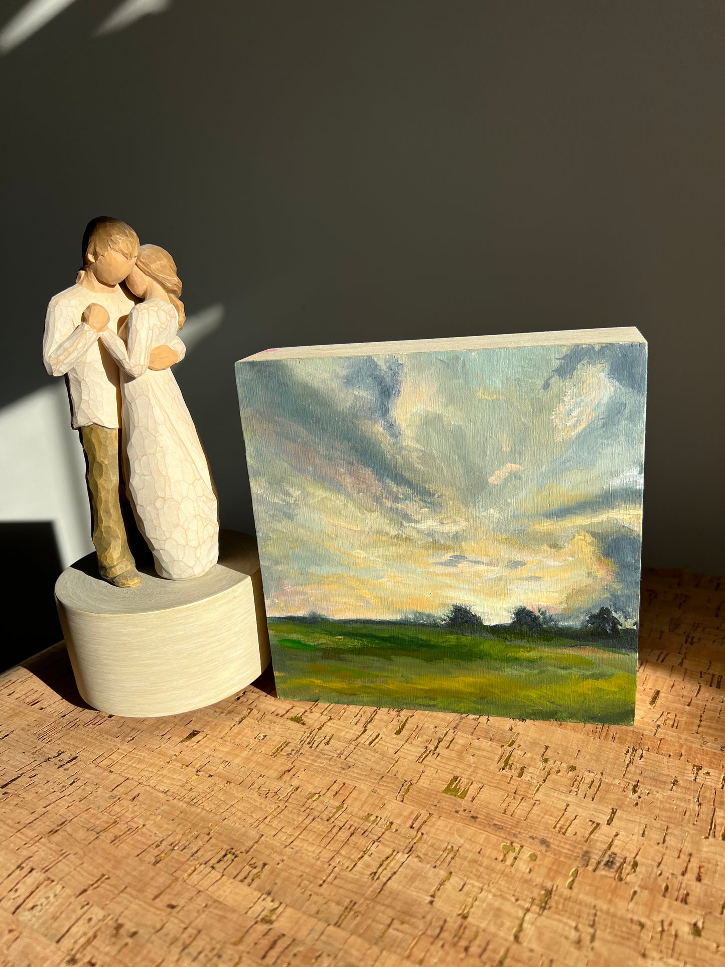 The Gold in Our Skies Original Oil Painting