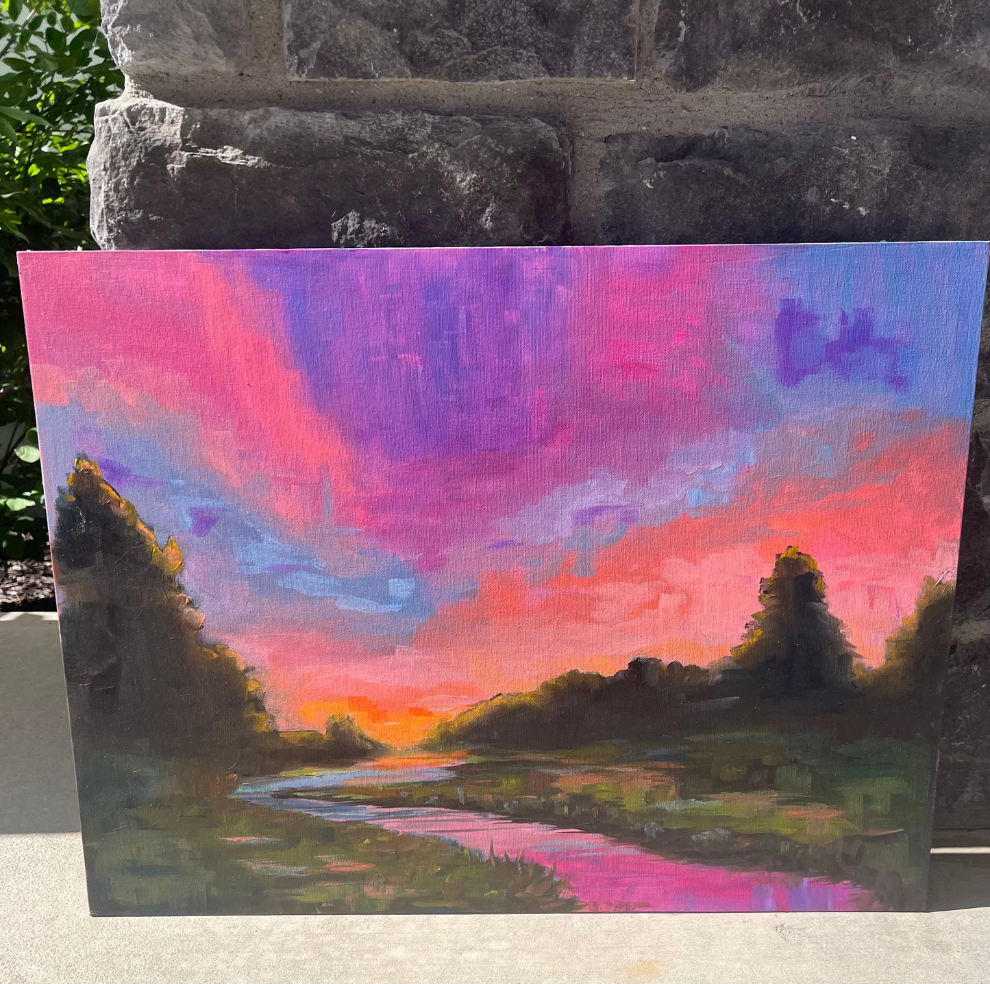 Vibrant Nights - Original Oil Painting