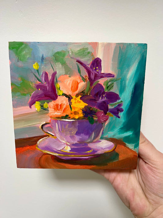 Tea for a Princess - Original Painting