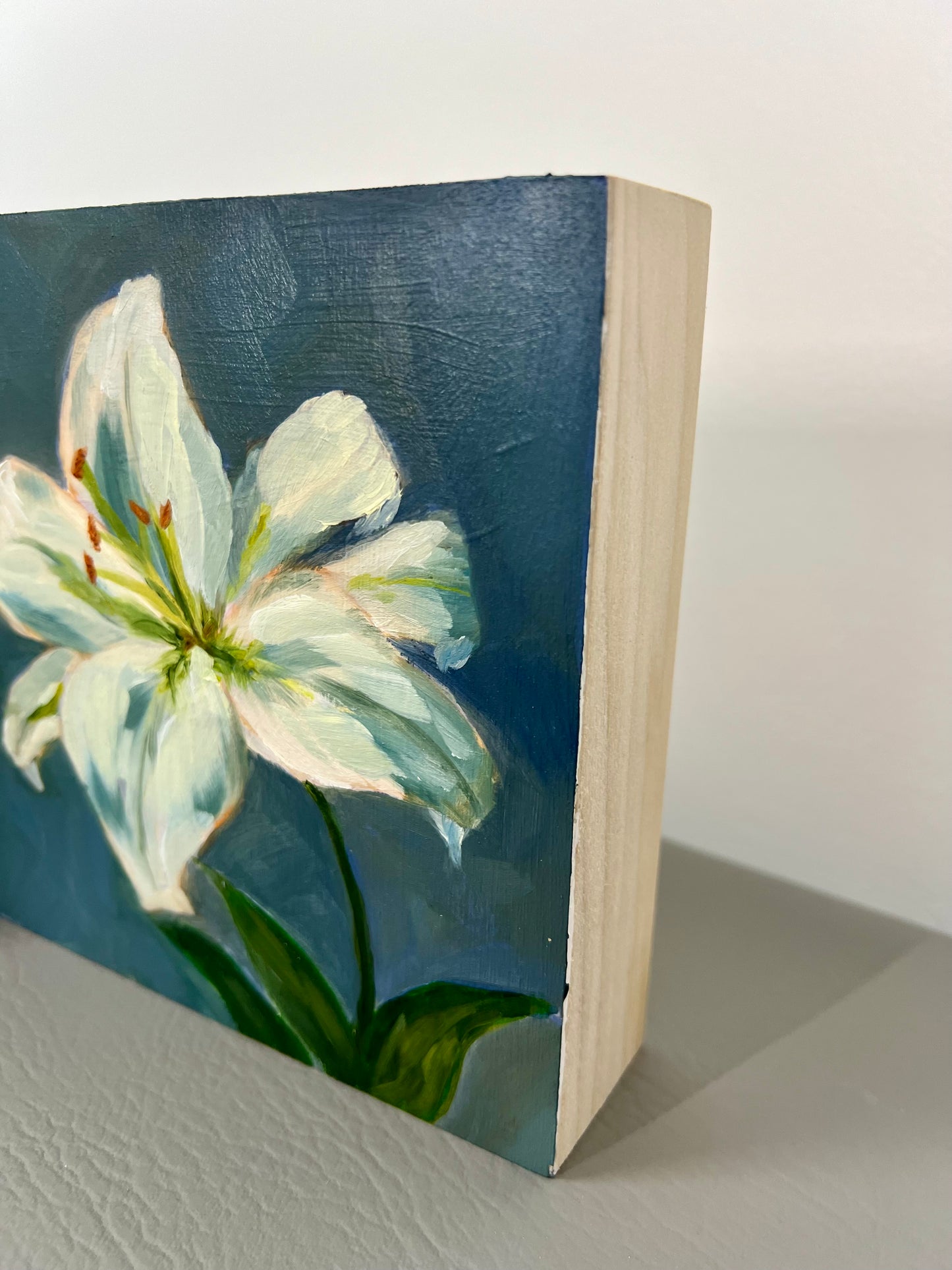 Lily in Bloom Original Painting