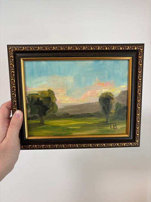 Benjamin Utah Sunset Original Painting