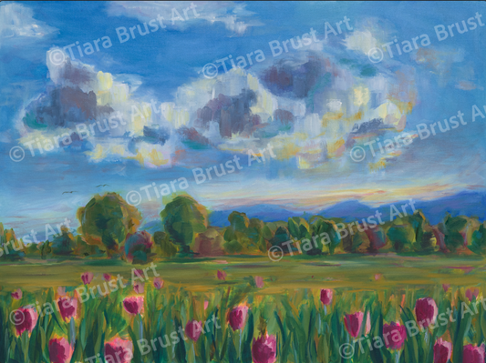 Afternoon in Payson - Art Print