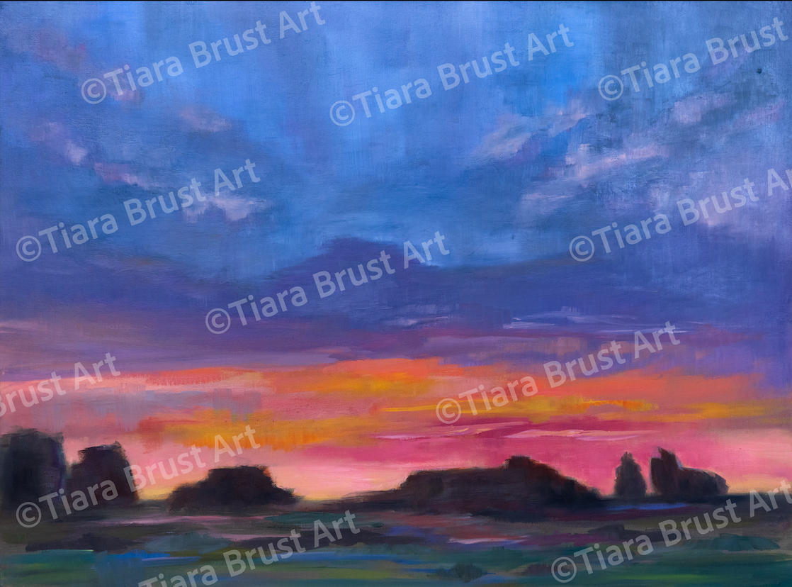 Love in Every Hue - Original Oil Painting