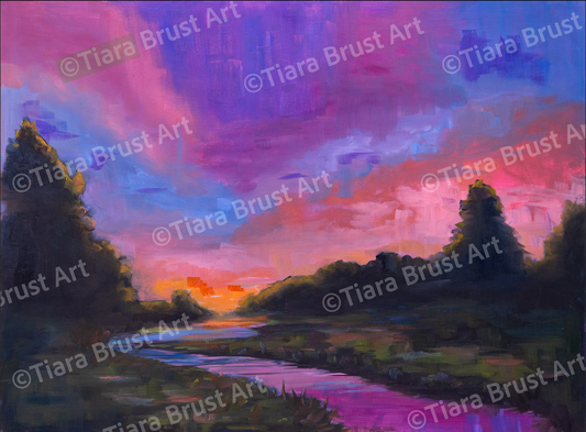 Vibrant Nights - Art Print