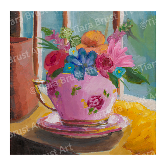 Mama's Teacup - Art Print